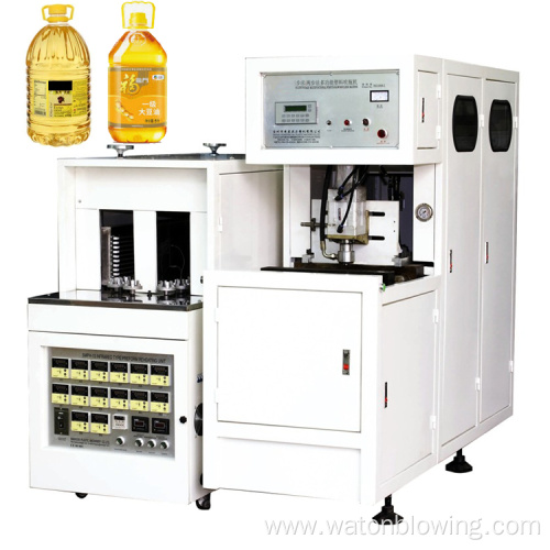 MS-5L2 Semi-auto Plastic Oil Bottle Blowing Machine